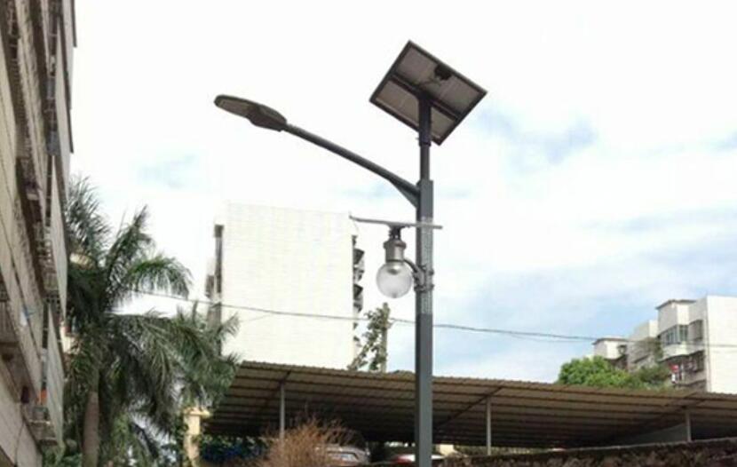 太陽能路燈的防盜方法。